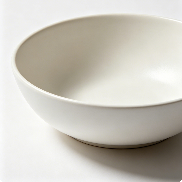 HOUSE OF BEVANS-22 OZ White Ceramic Bowls Set of 4 - Perfect for Soup Bowls for Kitchen, Cereal Bowl, Ramen Bowl, Microwave Safe for Oatmeal, Fruit,Salad and Rice Bowl - Dishwasher & Microwave Safe